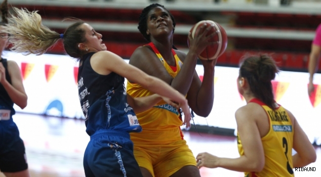 Bellona Kayseri Basketbol'dan Canik Belediyespor'a 53 sayı fark