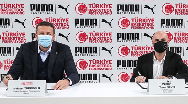 Türkiye Basketbol Federasyonu ile PUMA Arasında Sponsorluk Sözleşmesi İmzalandı