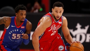 76ers, Pistons deplasmanında kazandı