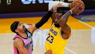 Lakers, Miami Heat'e boyun eğdi