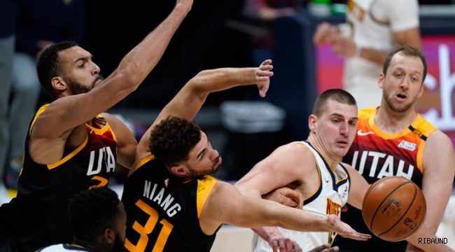 NBA'de Jazz'ı Nuggets durdurdu
