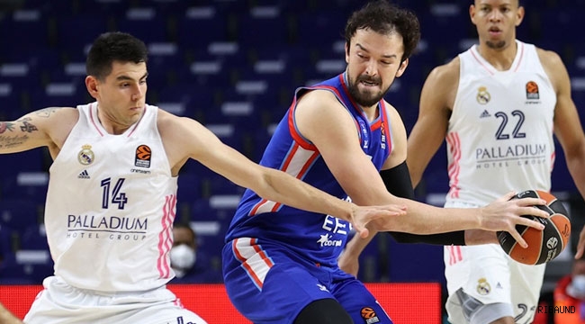 Anadolu Efes - Real Madrid eşleşmesinde ilk perde