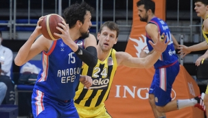 Heyecan dolu derbide kazanan Efes