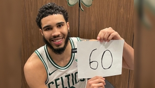 Jayson Tatum tarihe geçti