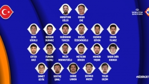 A Milli Erkek Basketbol Takımı'nın kadrosu açıklandı 