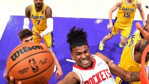 Çaylak Alperen Şengün ilk 5'te başladı. 