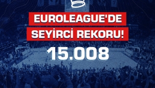 Anadolu Efes'ten Euroleague seyirci rekoru 