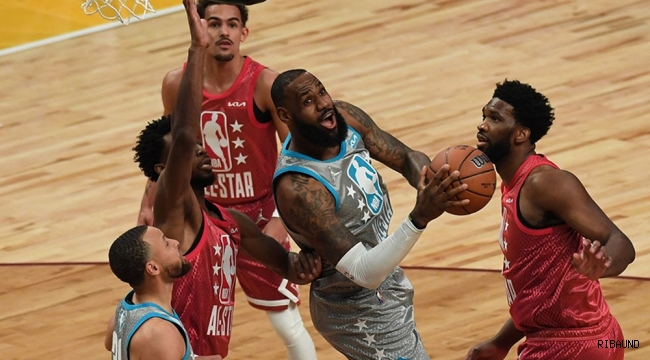 NBA All-Star 2022'de LeBron'un takımı kazandı