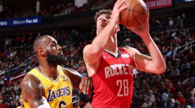 Alperen Şengün'lü Rockets, Lakers'ı yendi 