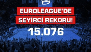 Anadolu Efes seyircisinden yeni rekor 