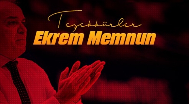 Galatasaray Ekrem Memnun'la yollarını ayırdı