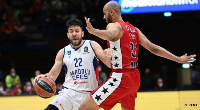 Anadolu Efes, Milano deplasmanında mağlup 