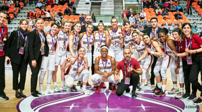 Sarayın Sultanları EuroCup'ta üçüncü oldu 