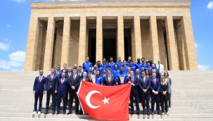 En büyük kupa Ata'nın huzurunda