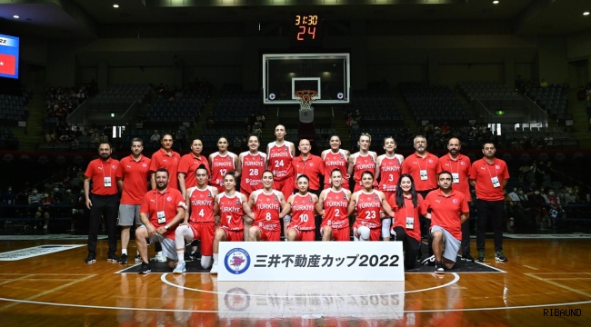 A Milli Kadın Basketbol Takımı, hazırlık maçında Japonya'ya kaybetti