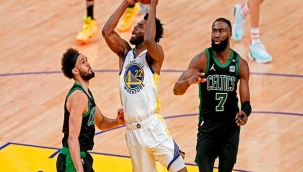 Curry'den tarihi sessizlik: Warriors seriyi 3-2'ye getirdi