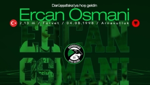 Ercan Osmani Darüşşafaka'da