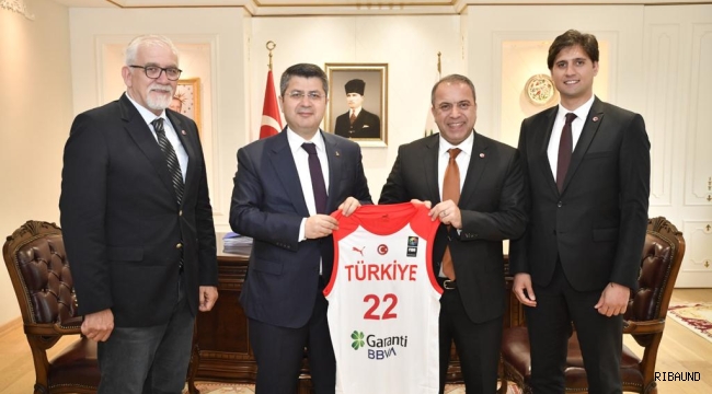 TBF Heyeti Edirne'de ziyaretlerde bulundu 