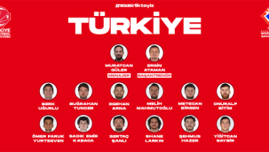 Ay Yıldızlıların 12 kişilik kadrosu belli oldu