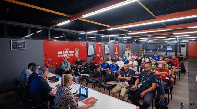 FIBA U 18 Avrupa Şampiyonası'nın teknik toplantısı düzenlendi 