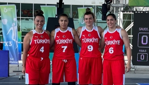 3x3 Kadın Milli Takımımız yarı finalde 