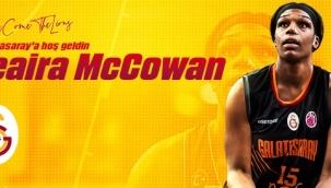 Aslan, Teaira McCowan'ı açıkladı