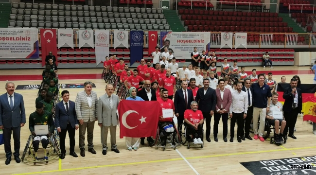 U-23 Tekerlekli Sandalye Basketbol Turnuvası başladı 