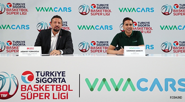 Türkiye Basketbol Süper Ligi'nin ana sponsoru VavaCars oldu 