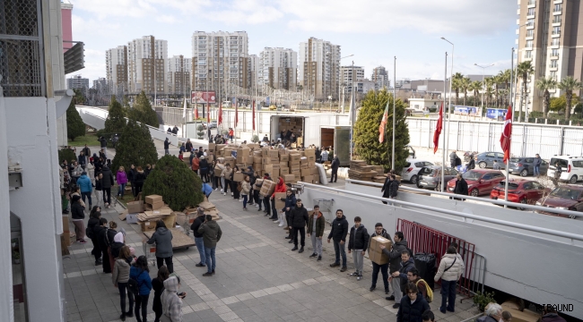 Karşıyakalı taraftarlardan yardım seferberliği 