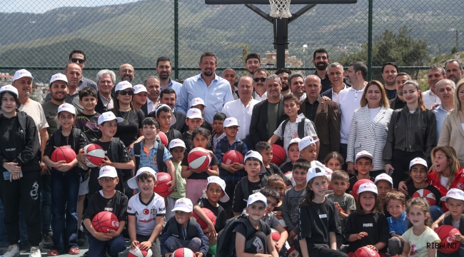 TBF heyetinin katılımıyla Basketköy açılısı gerçekleştirildi
