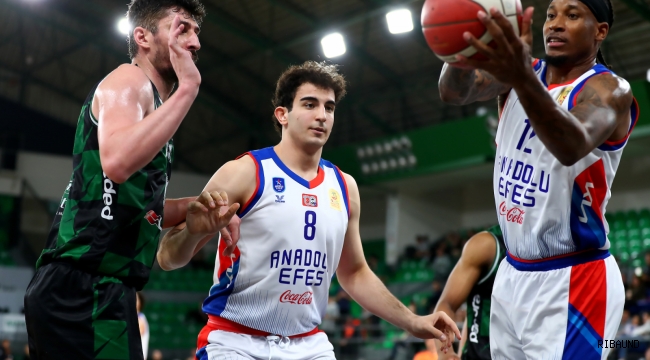 Normal sezon lideri Anadolu Efes