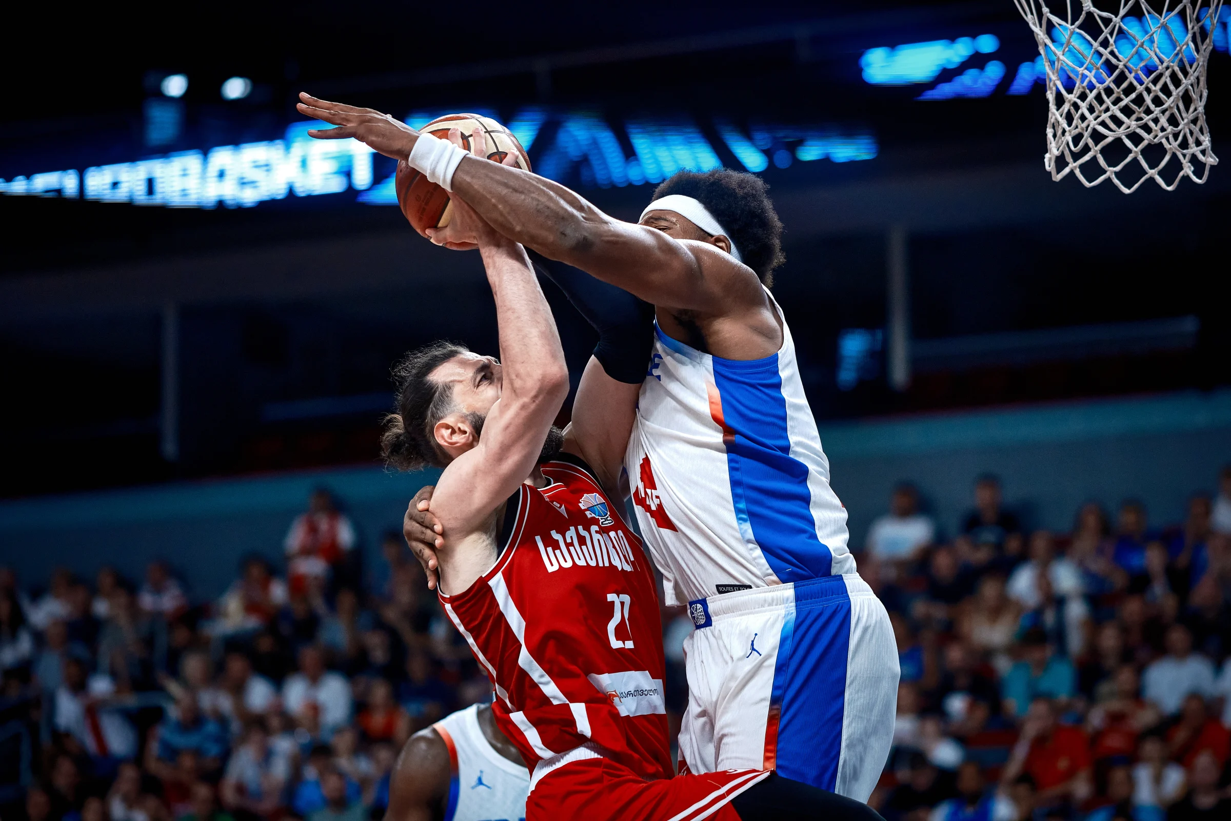 GÜRCİSTAN, FRANSA'YI 80-70 YENEREK ÇEYREK FİNALDE!