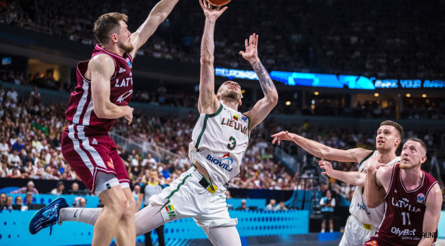 Litvanya, Baltık Derbisinde Letonya'yı 88-79 Mağlup Ederek Çeyrek Finale Yükseldi