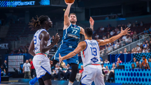 LUKA MAGIC YİNE SAHNEDE: DONCIC'İN 42 SAYISIYLA SLOVENYA SON 8'DE