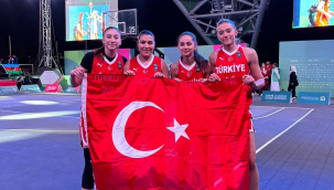 3x3 Kadınlar Milli Takımdan gümüş madalya 