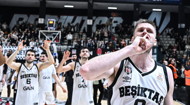 Beşiktaş'tan Erokspor'a 20 sayı fark 