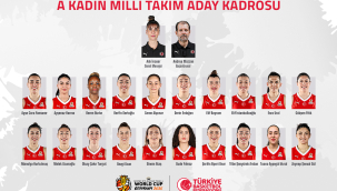 Potanın Perileri Dünya Kupası mesaisine başlıyor! Kadro belli oldu