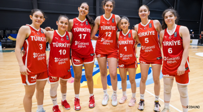 U20 Kız Milliler Hırvatistan'ı geçti, Avrupa'yı 7'nci bitirdi!