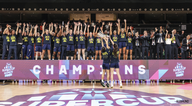 FIBA Kadınlar Süper Kupa'da şampiyon Fenerbahçe Tarfin 