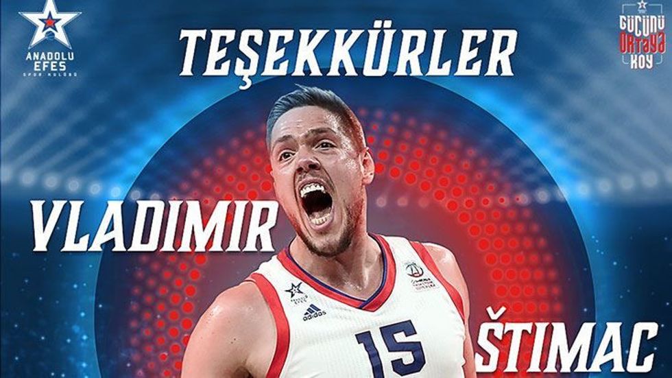 Anadolu Efes Stimac İle Vedalaştı