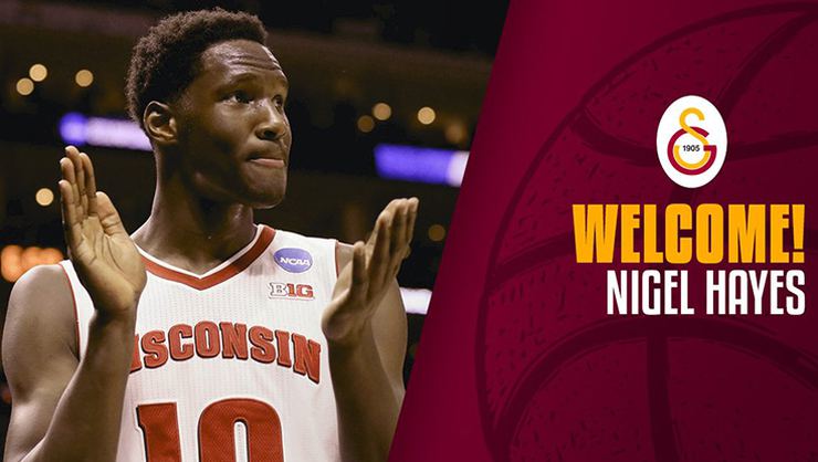 Galatasaray, Nigel Hayes'ı açıkladı