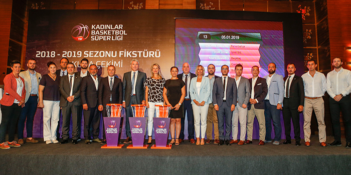 Kadınlar Basketbol Süper Ligi'nde fikstür belli oldu