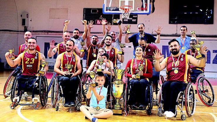 Galatasaray Tekerlekli Sandalye Basketbol Takımı'na büyük şok