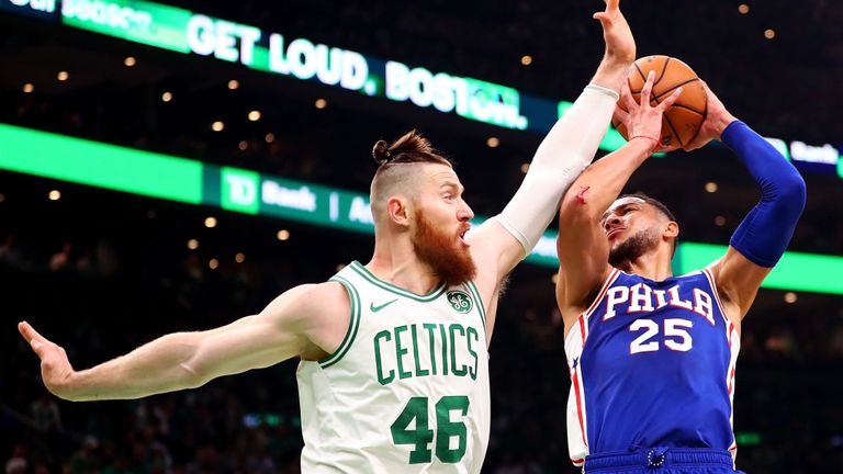 Philadelphia 76ers, Boston Celtics'e direnemedi