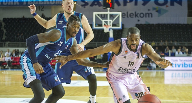 Türk Telekom, Valencia Basket'e kaybetti