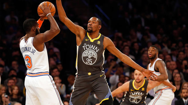 Warriors, Durant'ın 41 sayısıyla kazandı