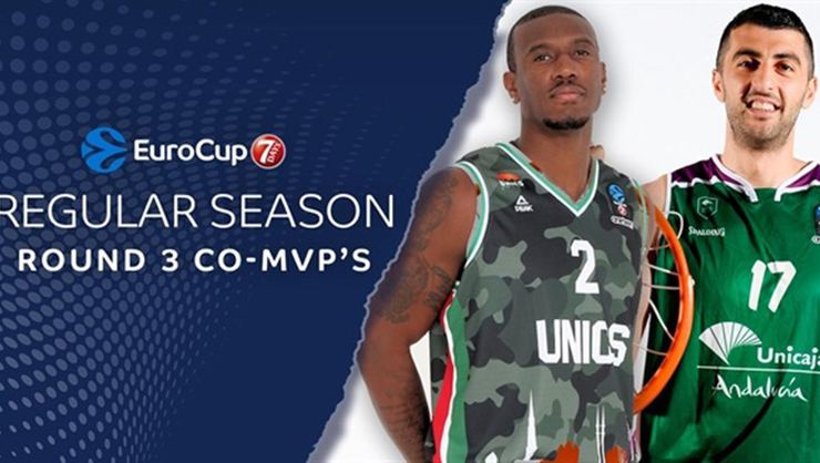 EuroCup'ta haftanın MVP'leri Raymar Morgan ve Giorgi Shermadini oldu