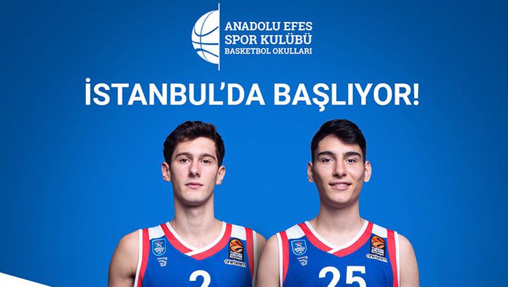 Anadolu Efes Basketbol Okulları İstanbul'da açılıyor