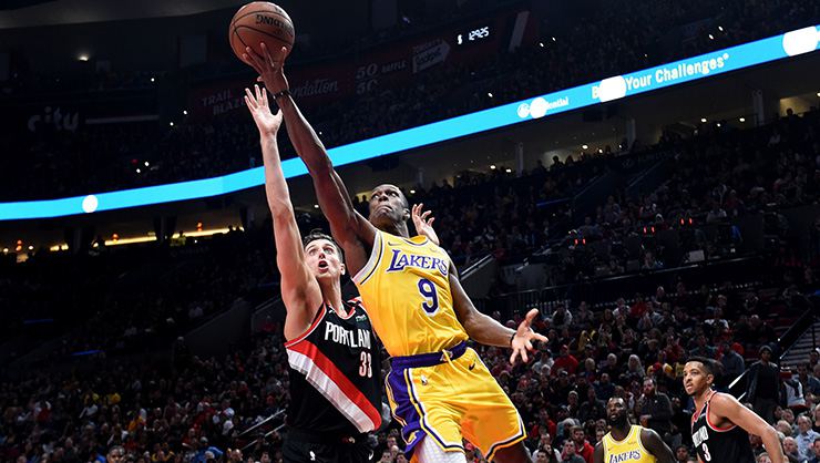 Lakers, 16 maç sonra Portland'ı devirdi