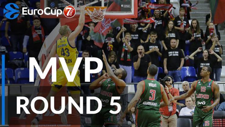 EuroCup'ta 5. haftanın MVP'si Luke Sikma oldu